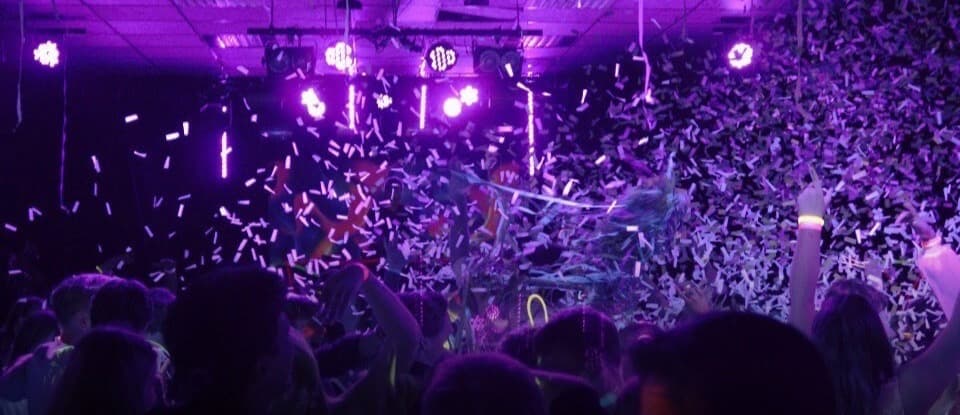 Neonparty hos MultiEvent