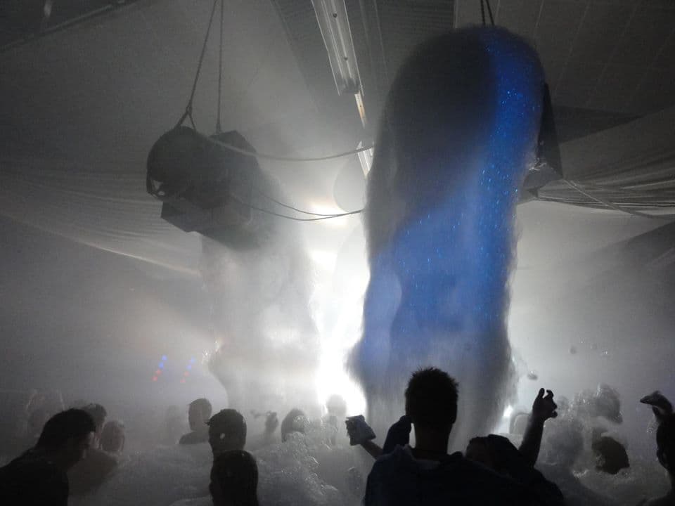 Skumparty hos MultiEvent