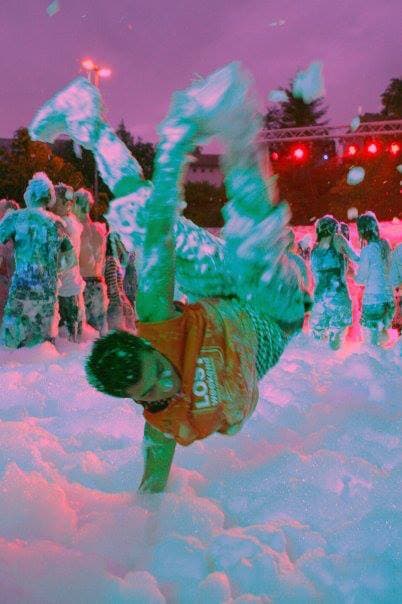 Skumparty hos MultiEvent